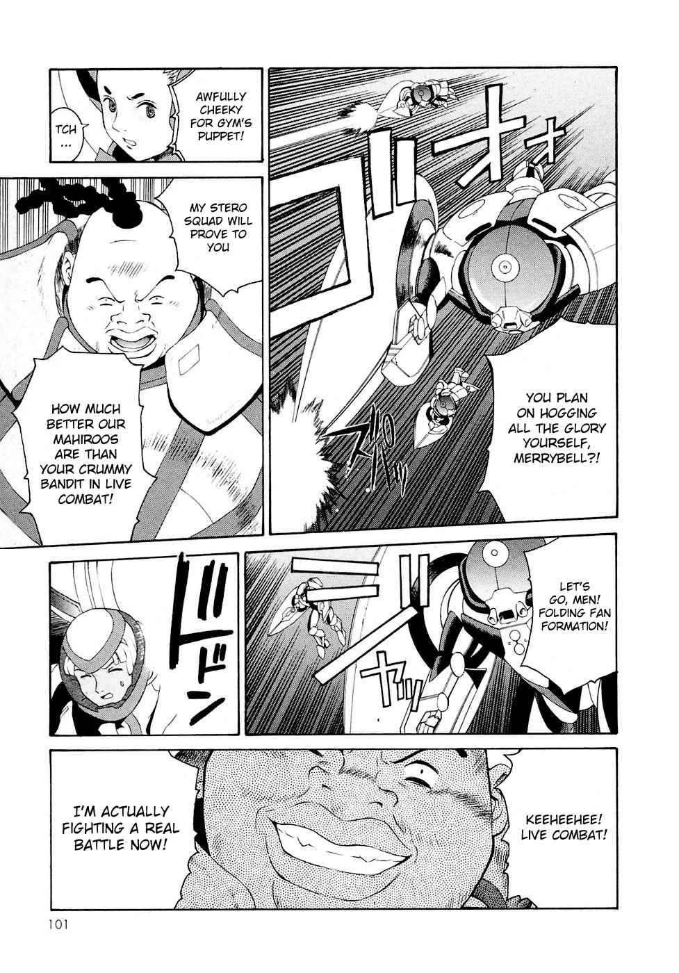 Turn A Gundam Chapter 21 page 5 - Chapter 21: Loran’s Blessed Day