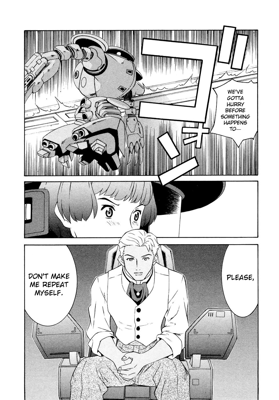 Turn A Gundam Chapter 21 page 7 - Chapter 21: Loran’s Blessed Day