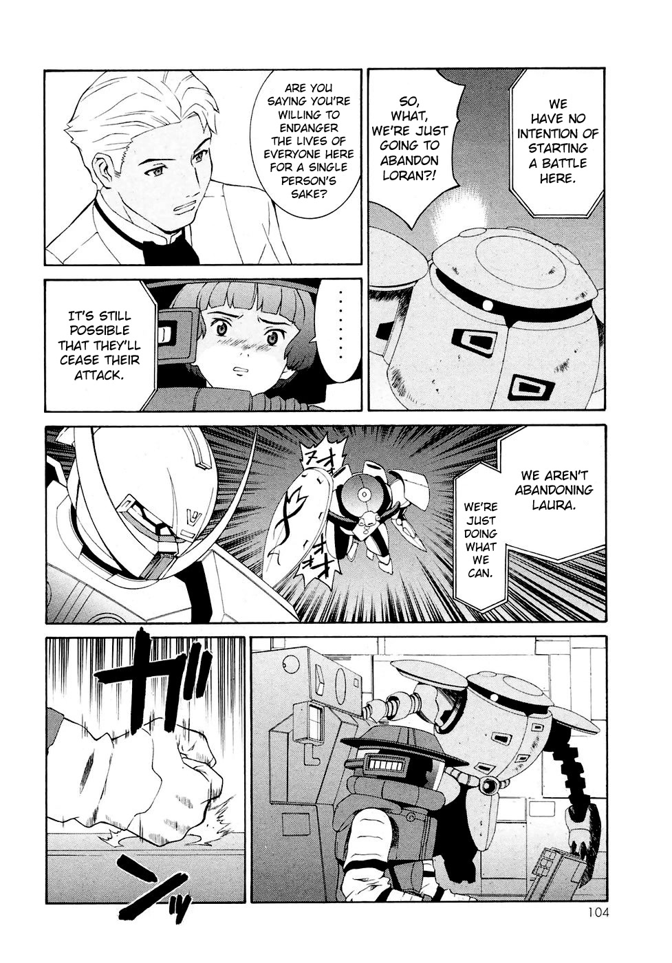 Turn A Gundam Chapter 21 page 8 - Chapter 21: Loran’s Blessed Day