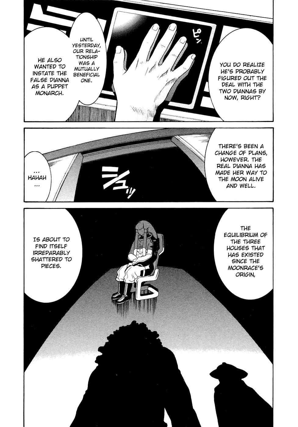 Turn A Gundam Chapter 22 page 13 - Chapter 22: Sublunarian Nightmare