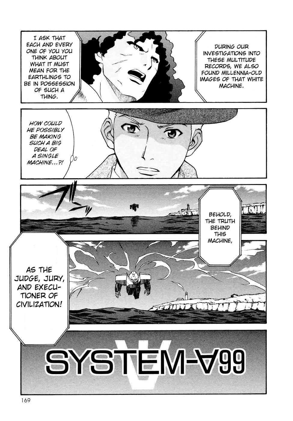 Turn A Gundam Chapter 23 page 12 - Chapter 23: The Earth-Shattering Black History