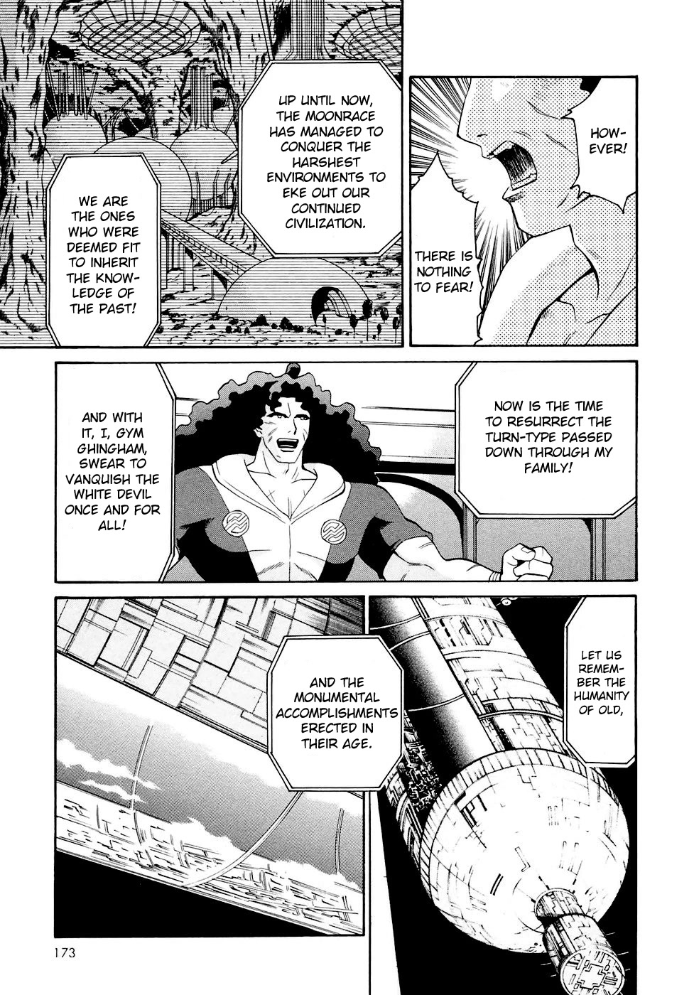Turn A Gundam Chapter 23 page 15 - Chapter 23: The Earth-Shattering Black History