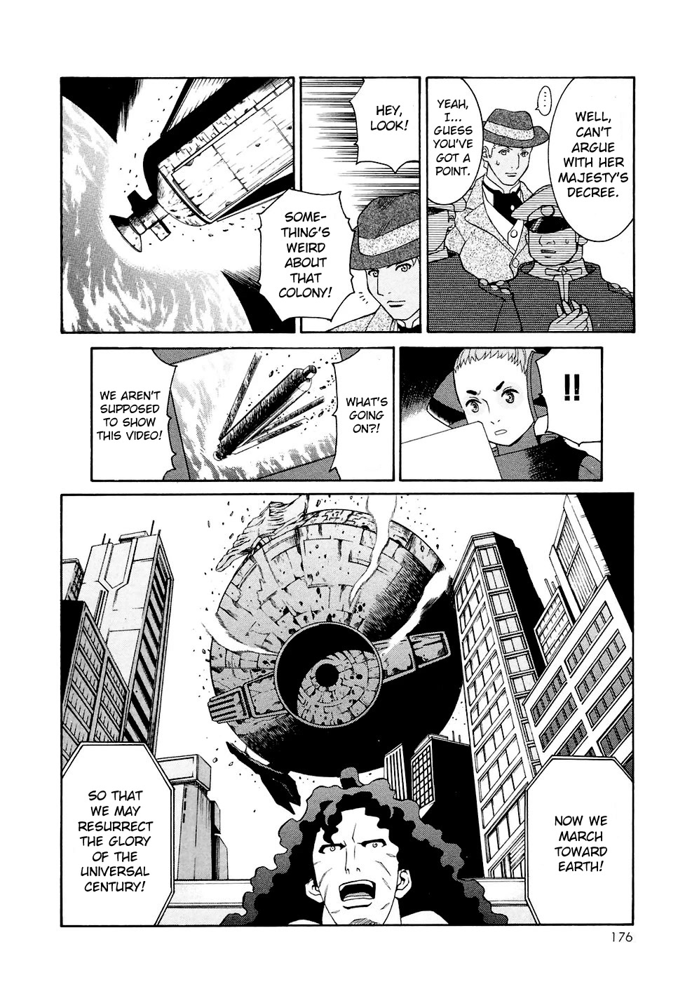 Turn A Gundam Chapter 23 page 18 - Chapter 23: The Earth-Shattering Black History