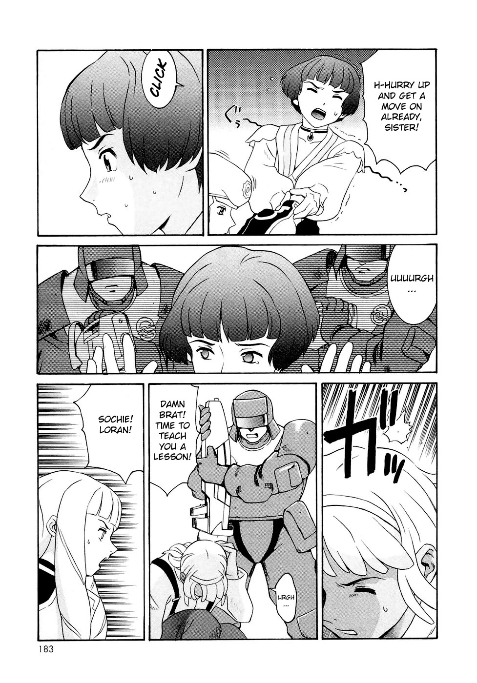 Turn A Gundam Chapter 23 page 25 - Chapter 23: The Earth-Shattering Black History