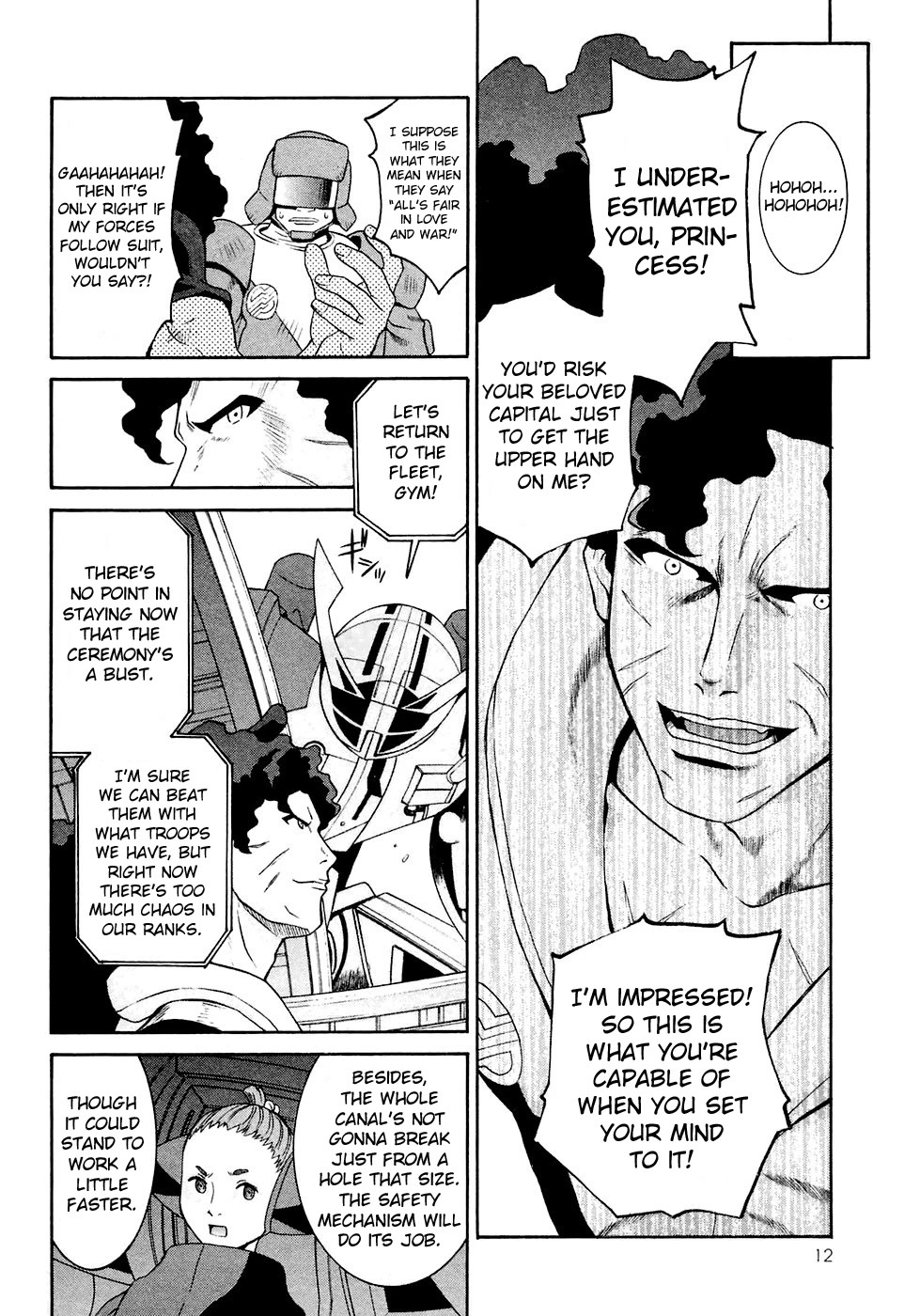 Turn A Gundam Chapter 24 page 13 - Chapter 24: The Unforseen Foe