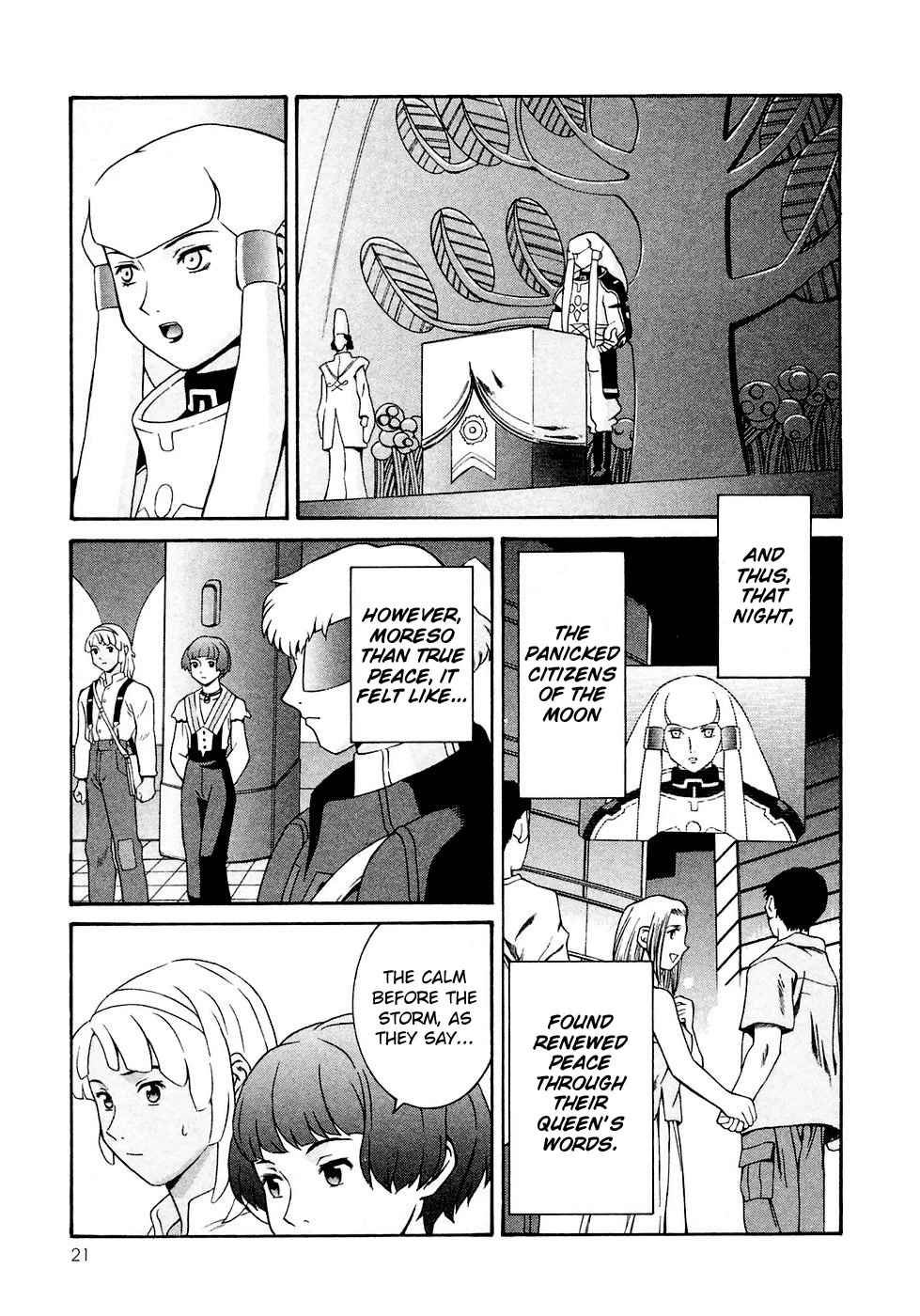 Turn A Gundam Chapter 24 page 22 - Chapter 24: The Unforseen Foe