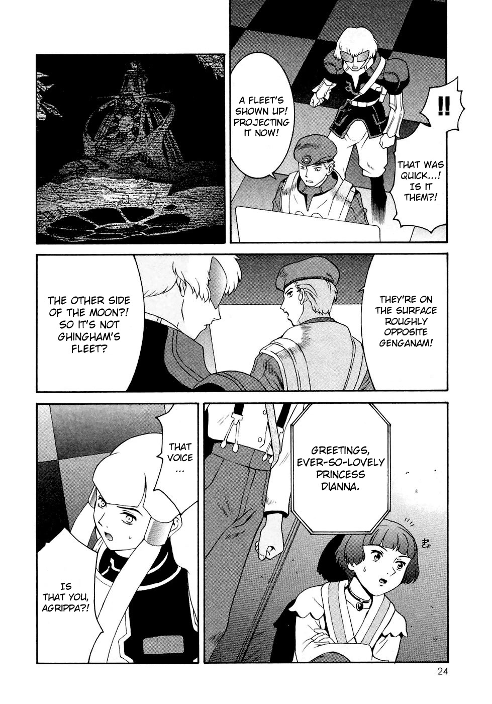 Turn A Gundam Chapter 24 page 25 - Chapter 24: The Unforseen Foe