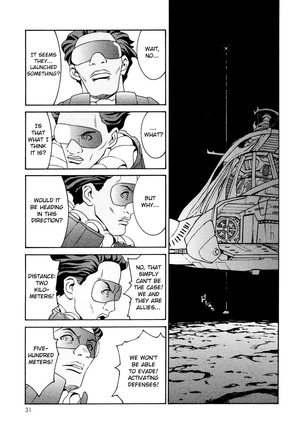 Turn A Gundam Chapter 24 page 32 - Chapter 24: The Unforseen Foe