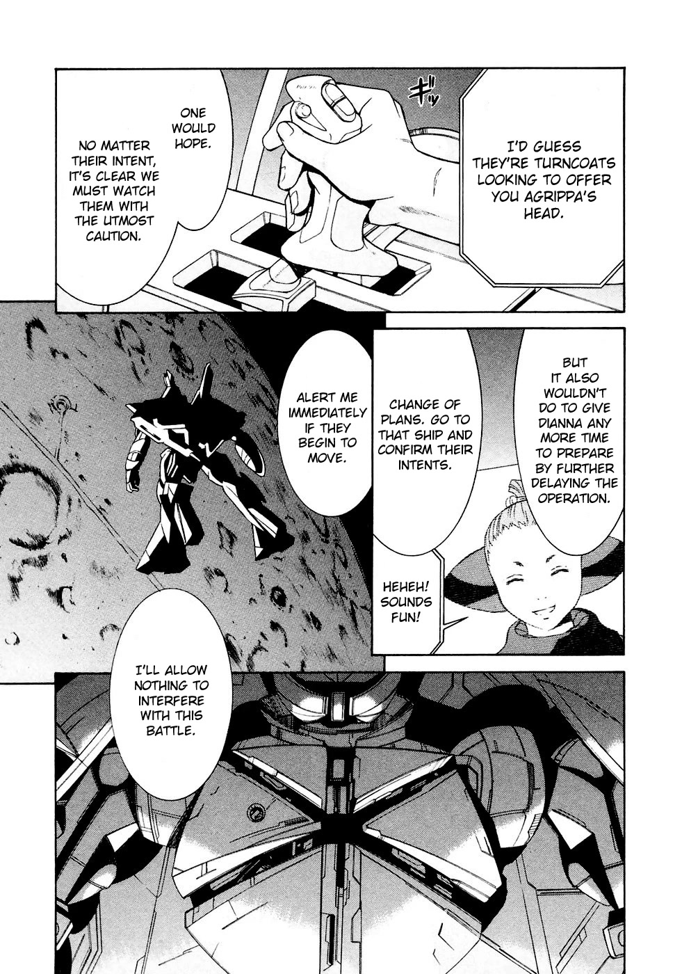 Turn A Gundam Chapter 25 page 11 - Chapter 25: Two-Faced Gun