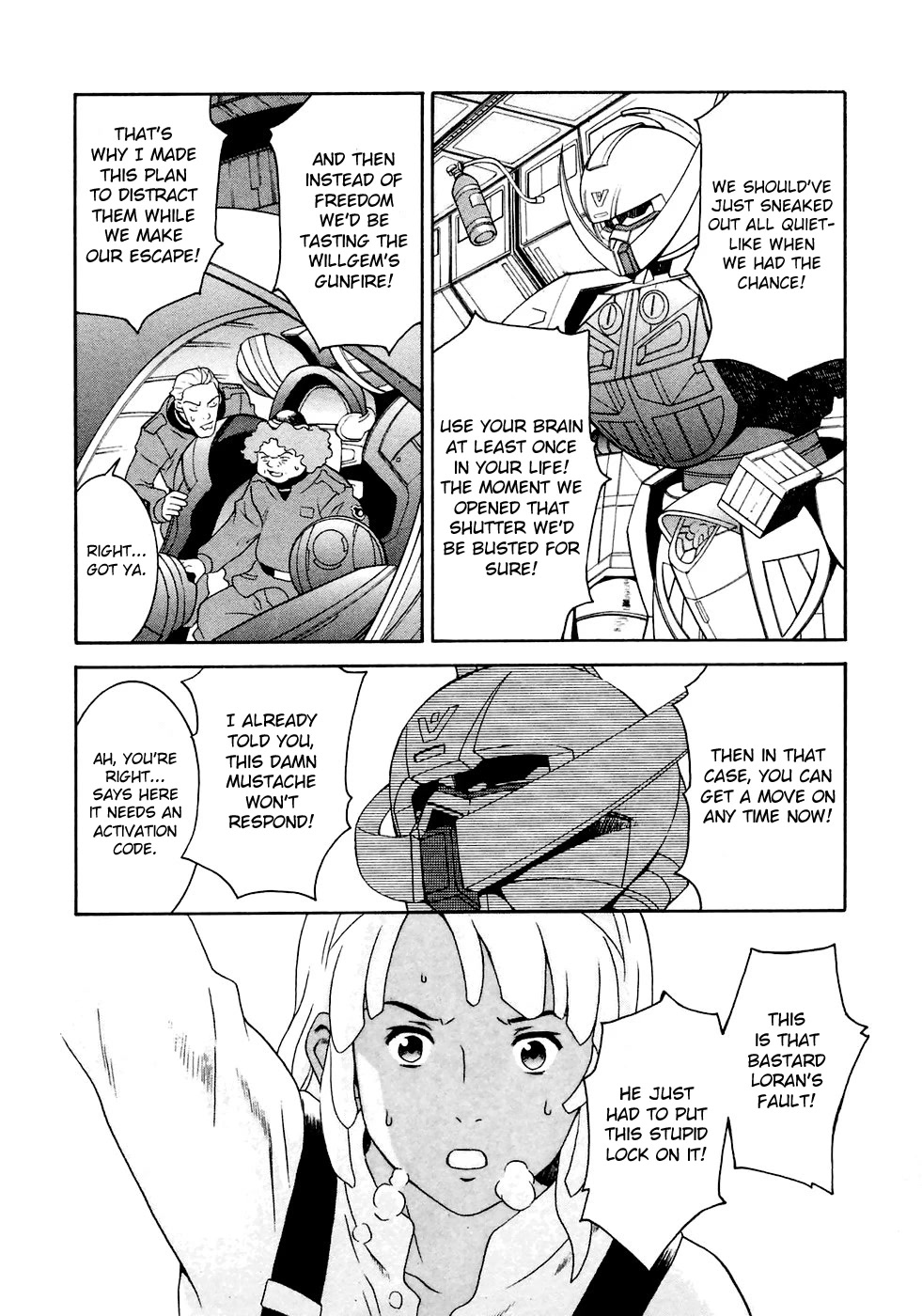 Turn A Gundam Chapter 25 page 18 - Chapter 25: Two-Faced Gun