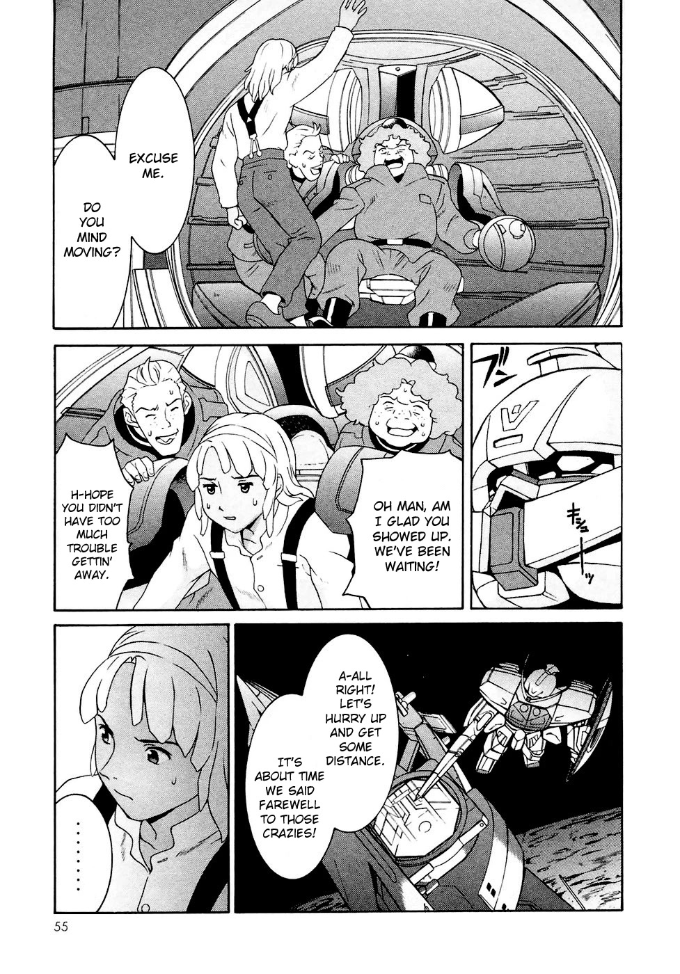 Turn A Gundam Chapter 25 page 19 - Chapter 25: Two-Faced Gun