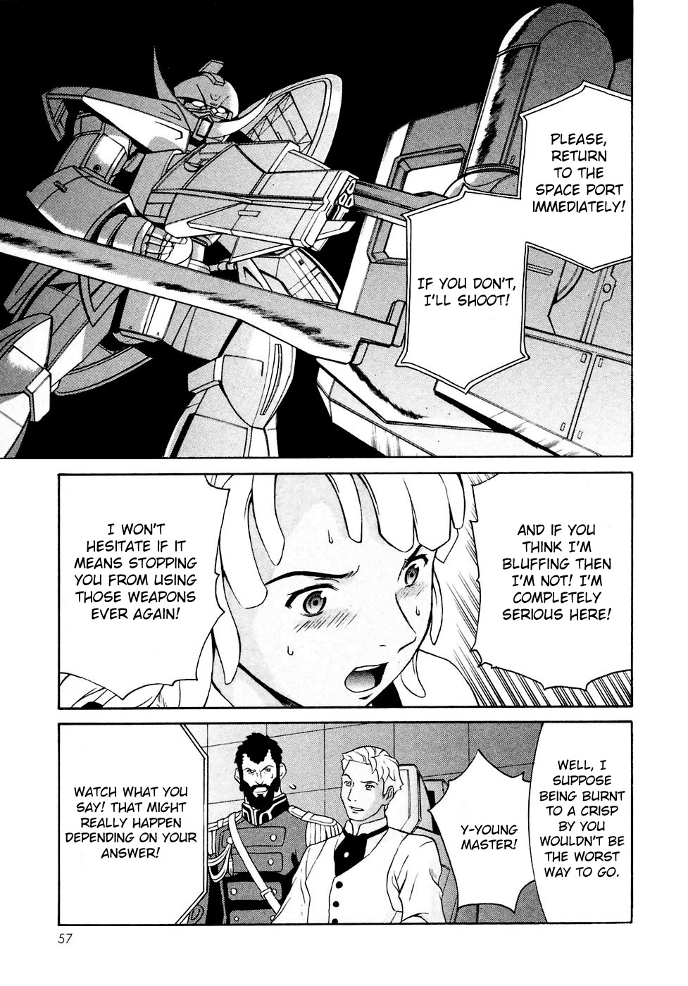 Turn A Gundam Chapter 25 page 21 - Chapter 25: Two-Faced Gun