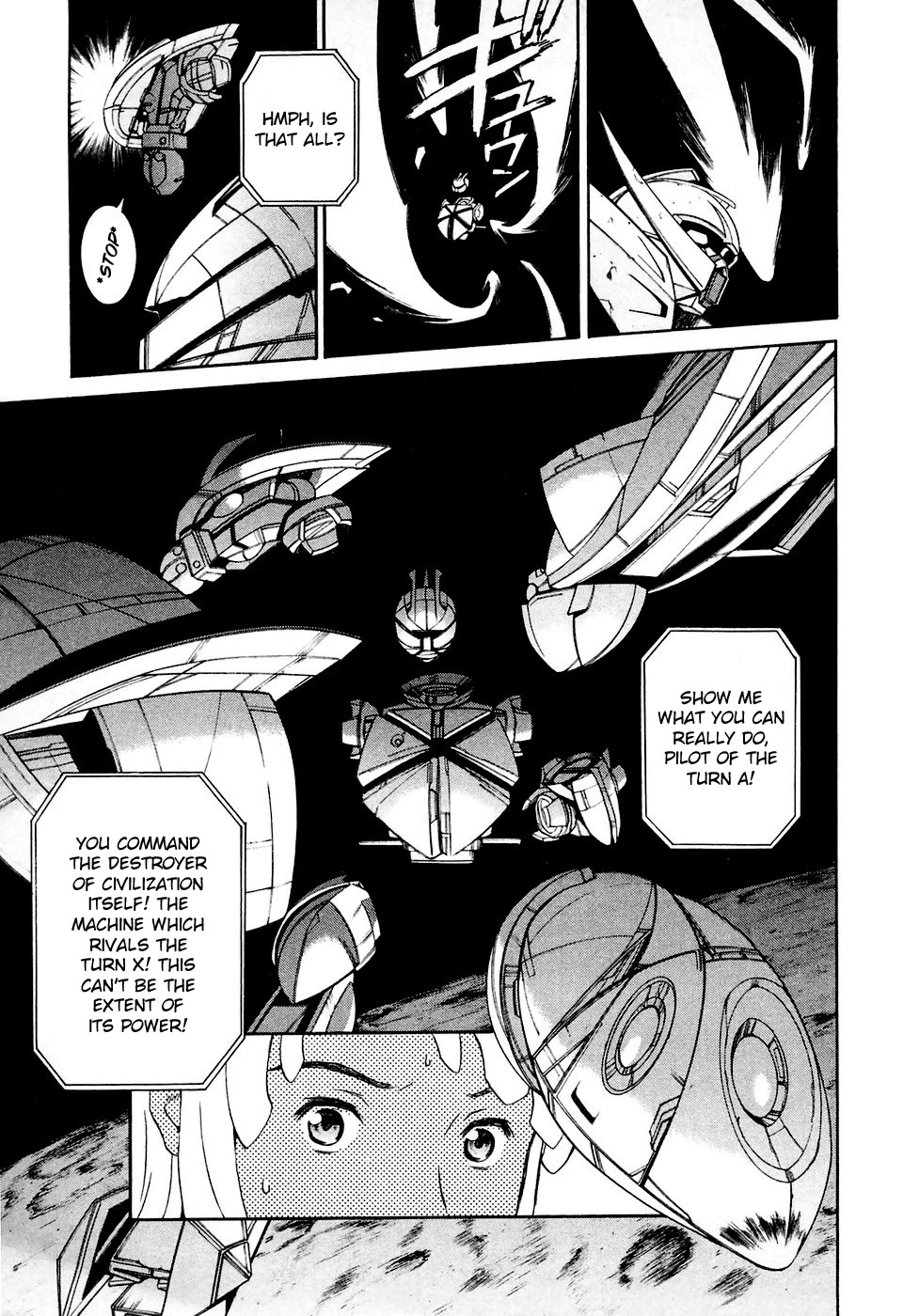 Turn A Gundam Chapter 26 page 11 - Chapter 26: Ghingham, The War God