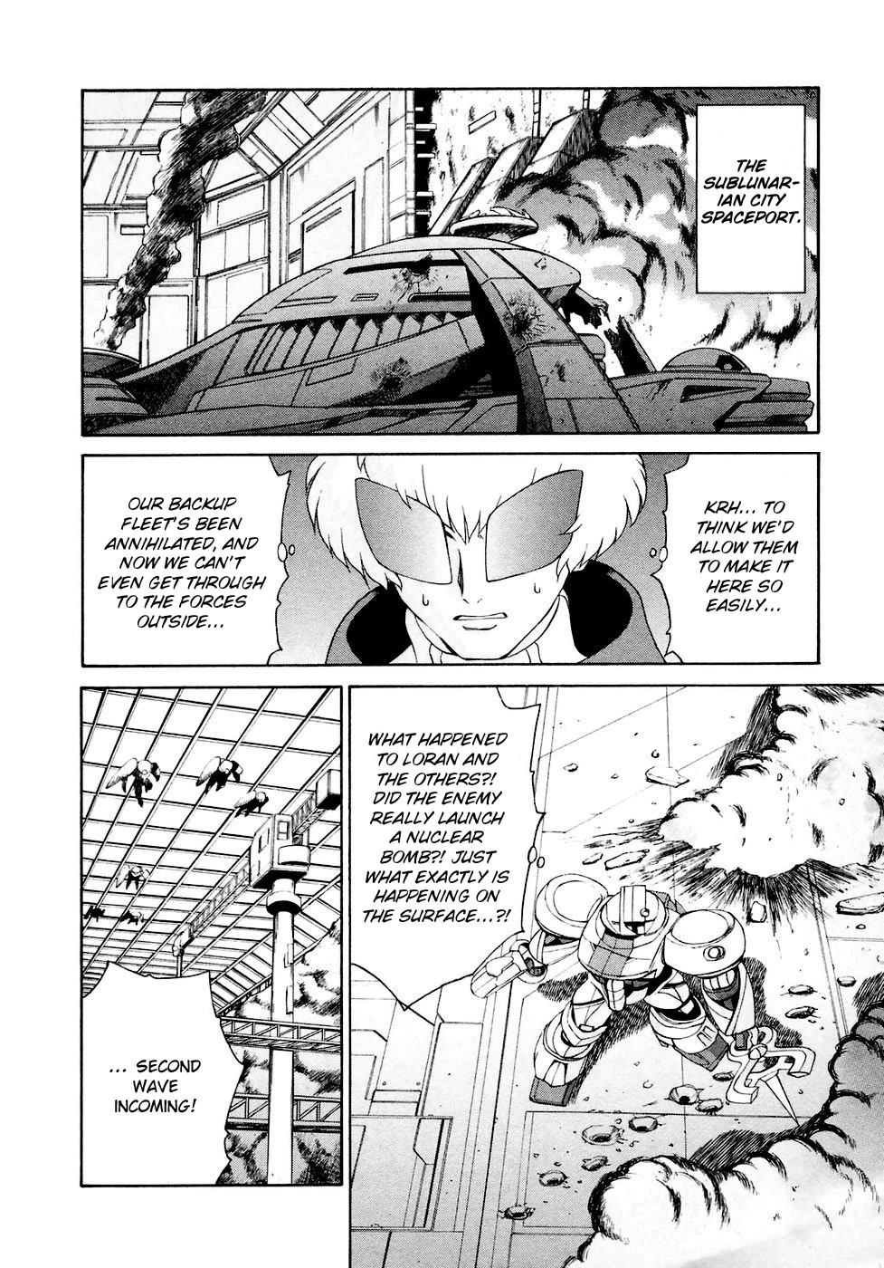 Turn A Gundam Chapter 26 page 12 - Chapter 26: Ghingham, The War God