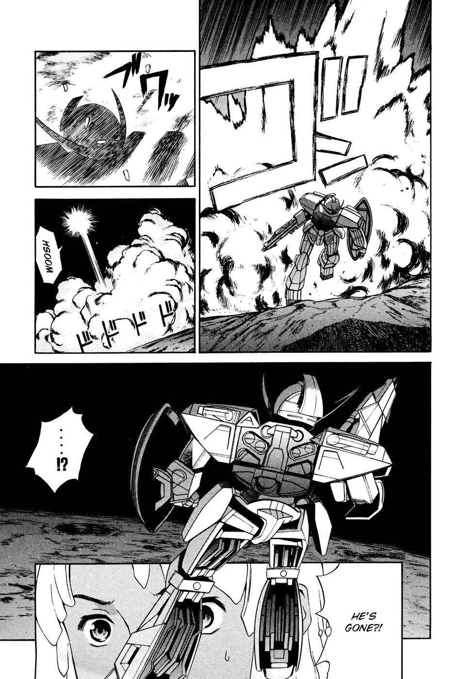 Turn A Gundam Chapter 26 page 7 - Chapter 26: Ghingham, The War God