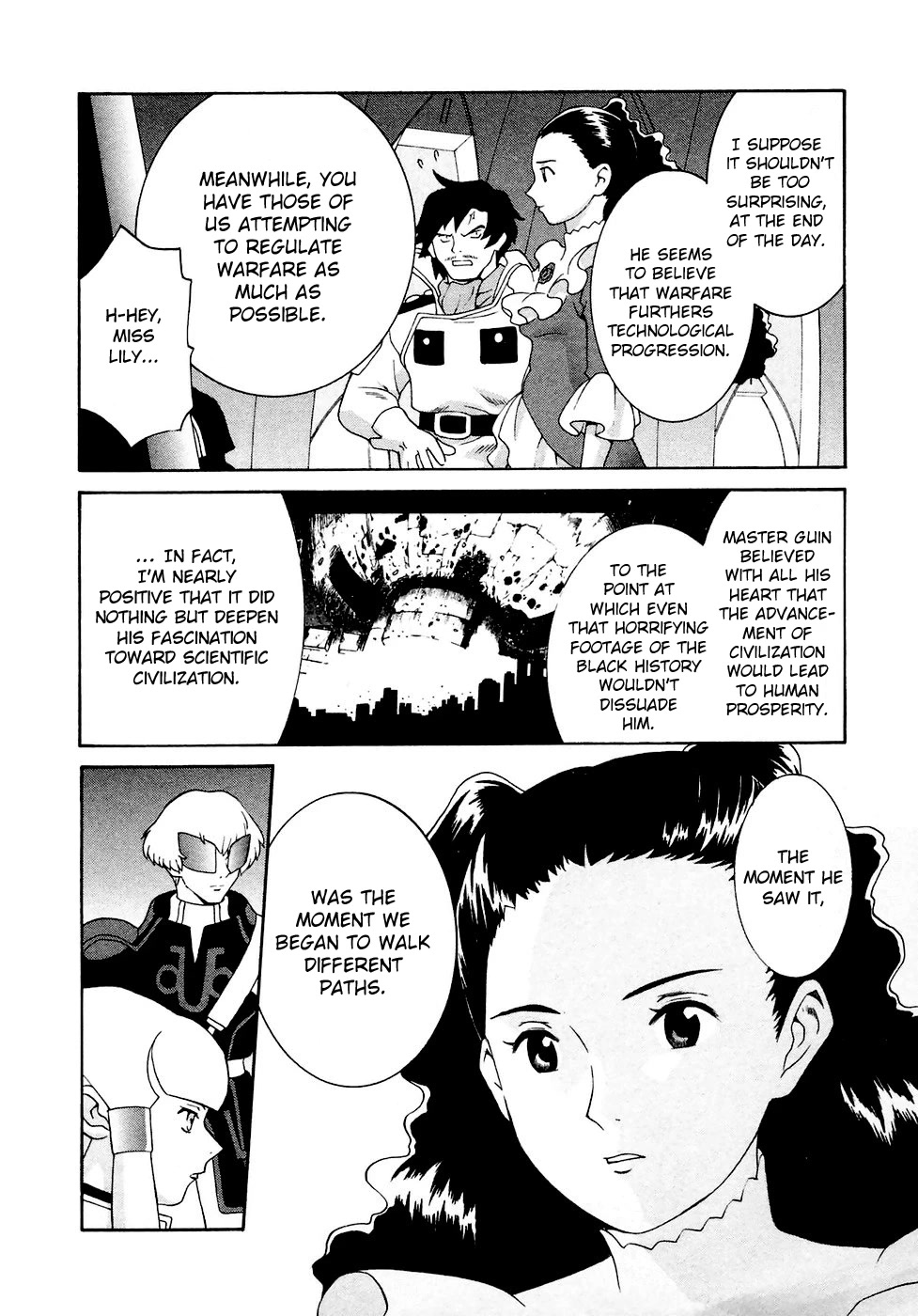 Turn A Gundam Chapter 27 page 10 - Chapter 27: The Choice to Pursue