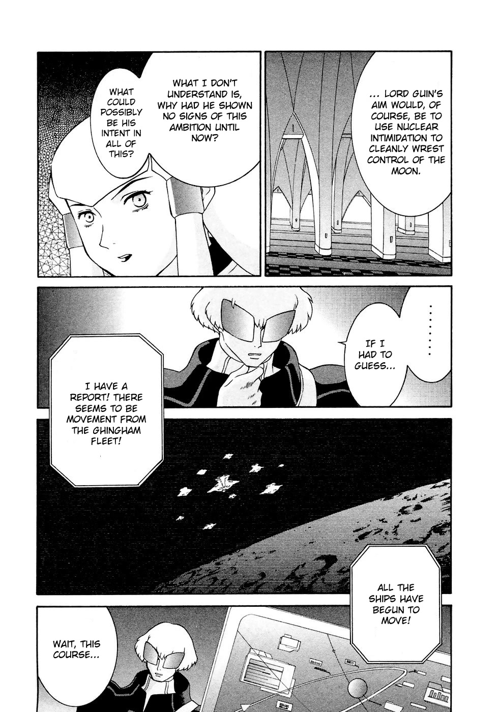 Turn A Gundam Chapter 27 page 11 - Chapter 27: The Choice to Pursue