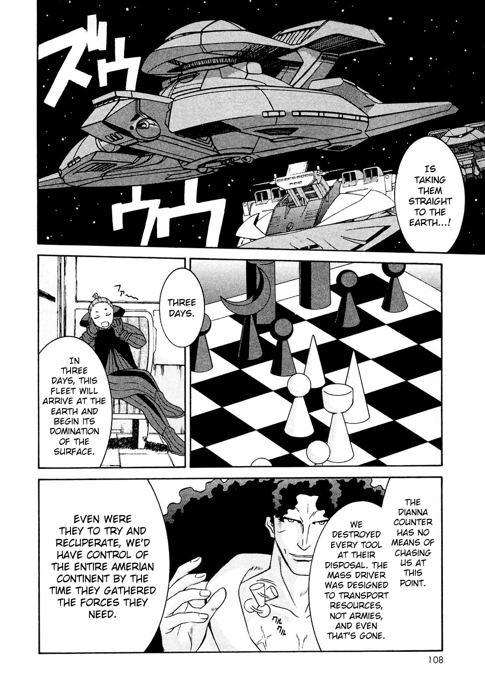 Turn A Gundam Chapter 27 page 12 - Chapter 27: The Choice to Pursue