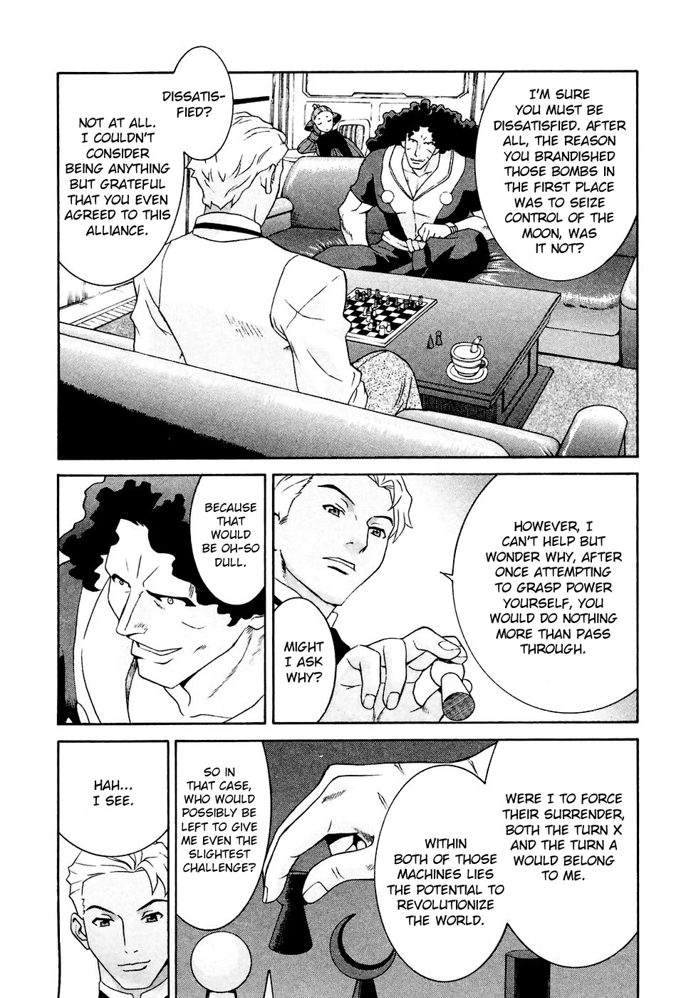 Turn A Gundam Chapter 27 page 13 - Chapter 27: The Choice to Pursue