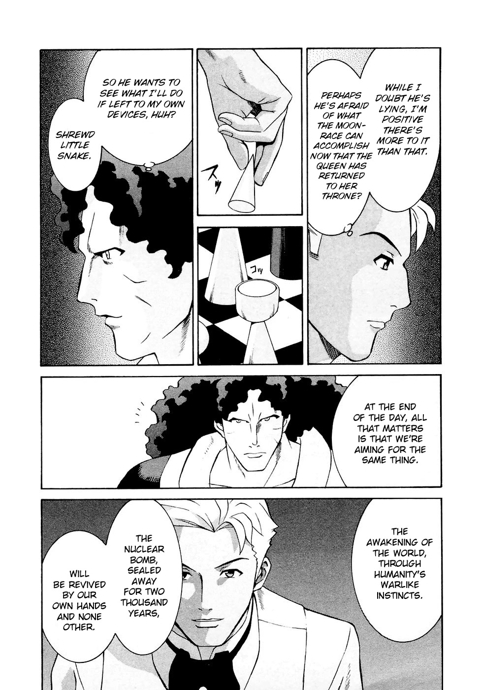Turn A Gundam Chapter 27 page 14 - Chapter 27: The Choice to Pursue