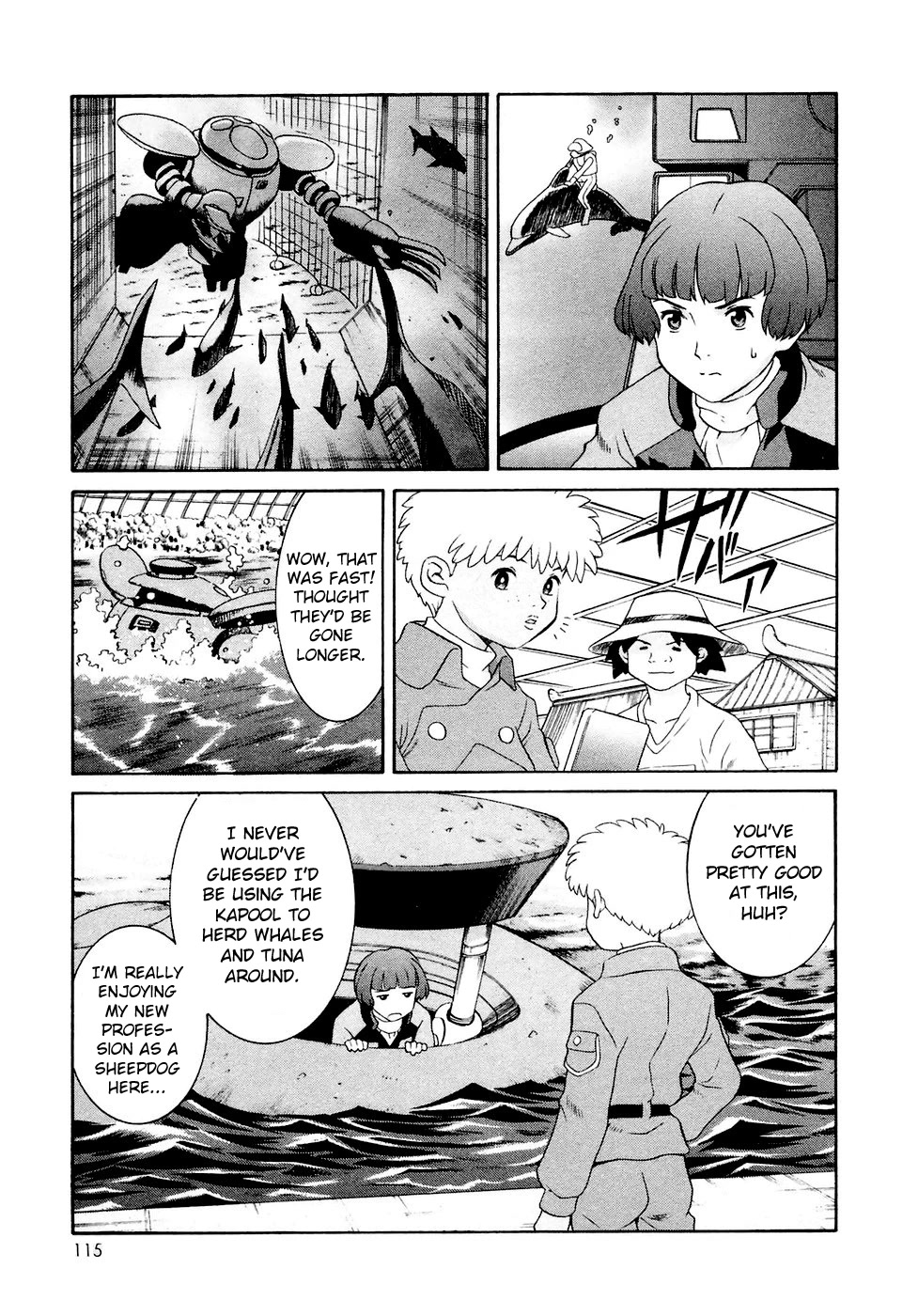 Turn A Gundam Chapter 27 page 19 - Chapter 27: The Choice to Pursue