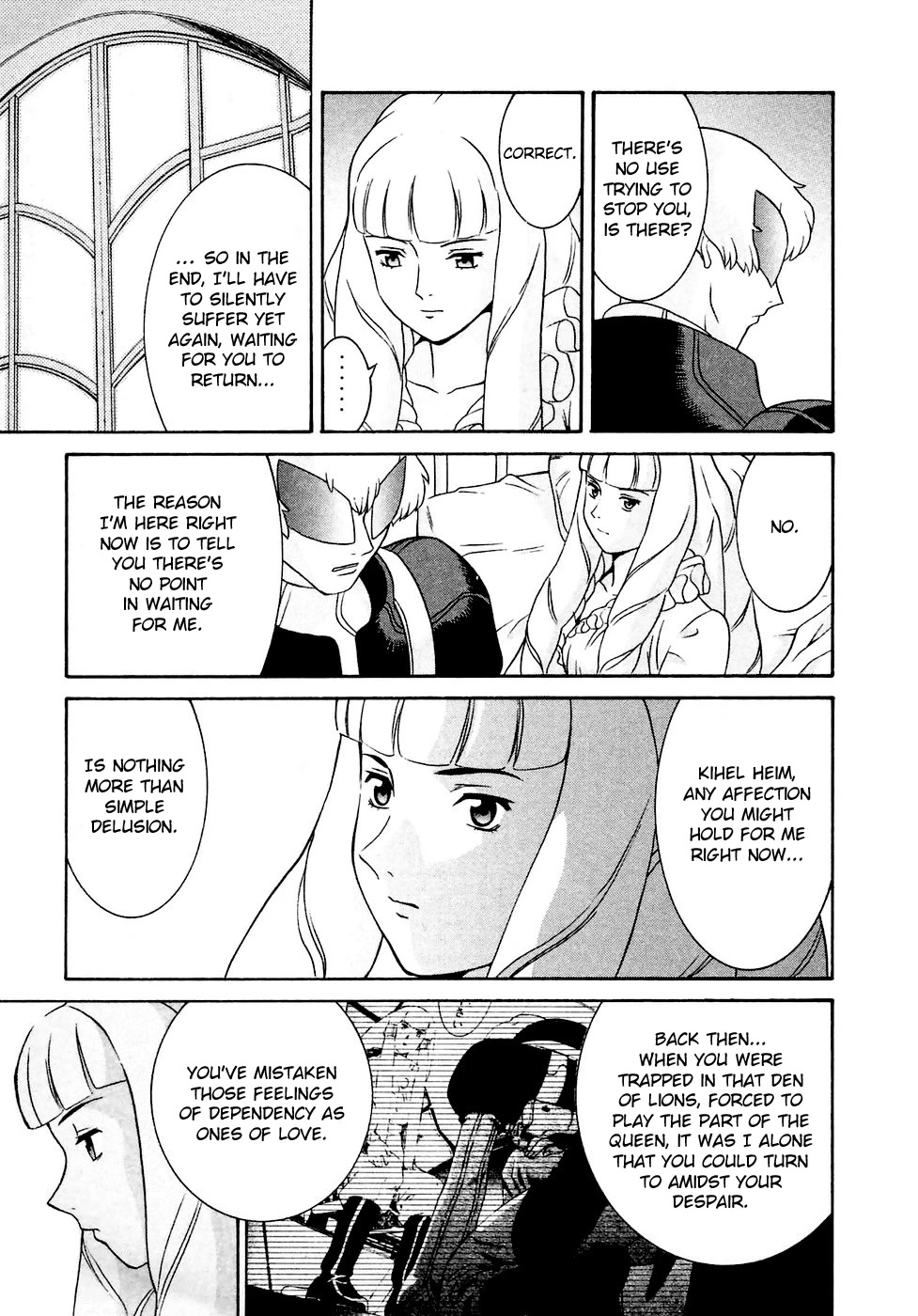 Turn A Gundam Chapter 27 page 21 - Chapter 27: The Choice to Pursue