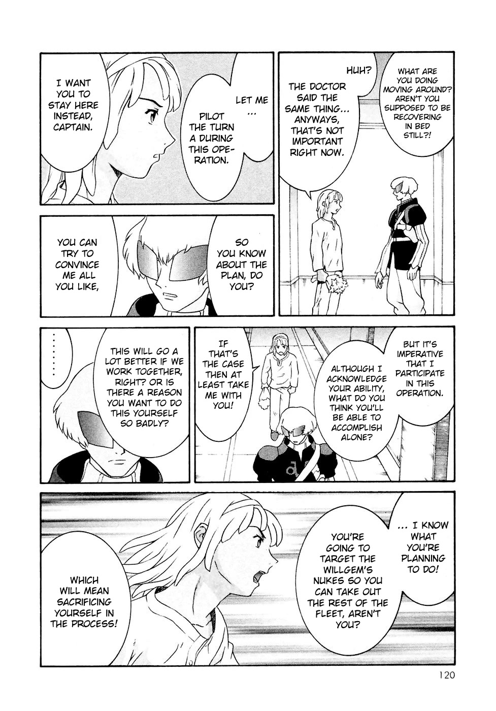 Turn A Gundam Chapter 27 page 24 - Chapter 27: The Choice to Pursue