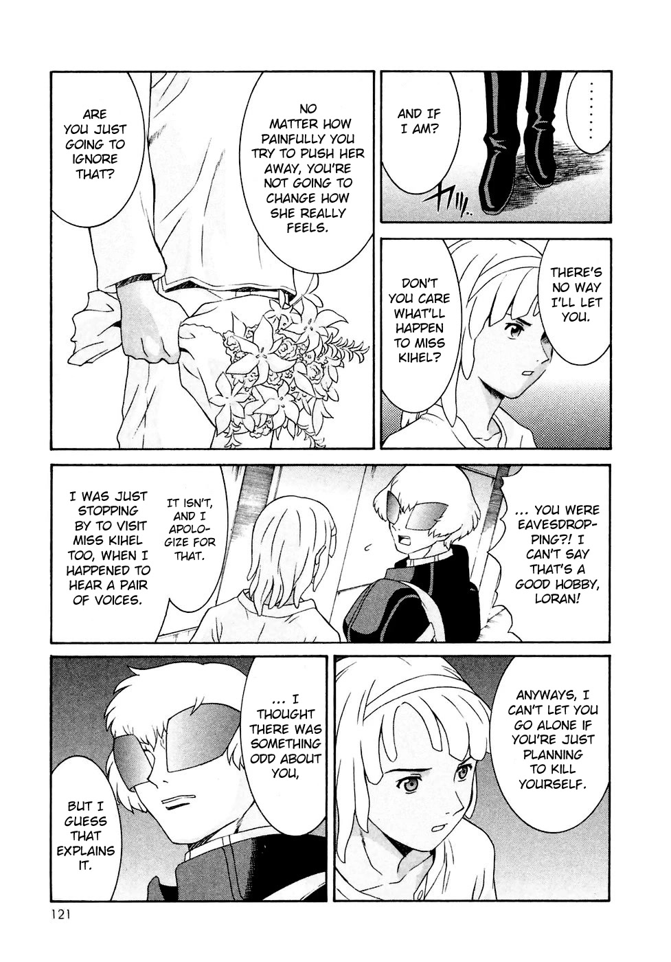 Turn A Gundam Chapter 27 page 25 - Chapter 27: The Choice to Pursue