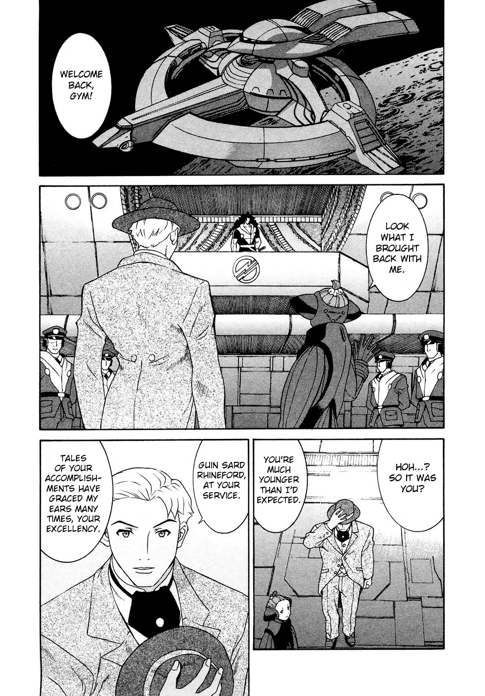 Turn A Gundam Chapter 27 page 3 - Chapter 27: The Choice to Pursue