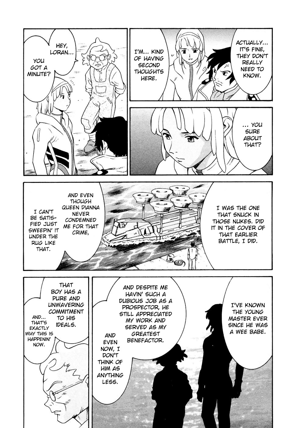 Turn A Gundam Chapter 27 page 30 - Chapter 27: The Choice to Pursue