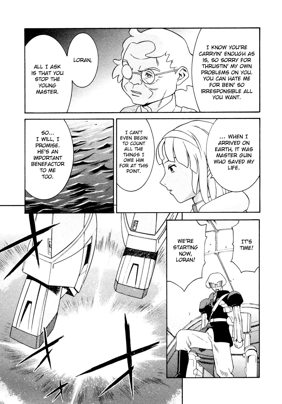 Turn A Gundam Chapter 27 page 31 - Chapter 27: The Choice to Pursue