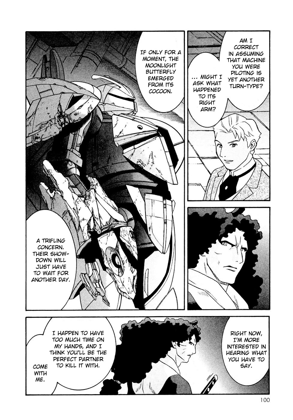 Turn A Gundam Chapter 27 page 4 - Chapter 27: The Choice to Pursue