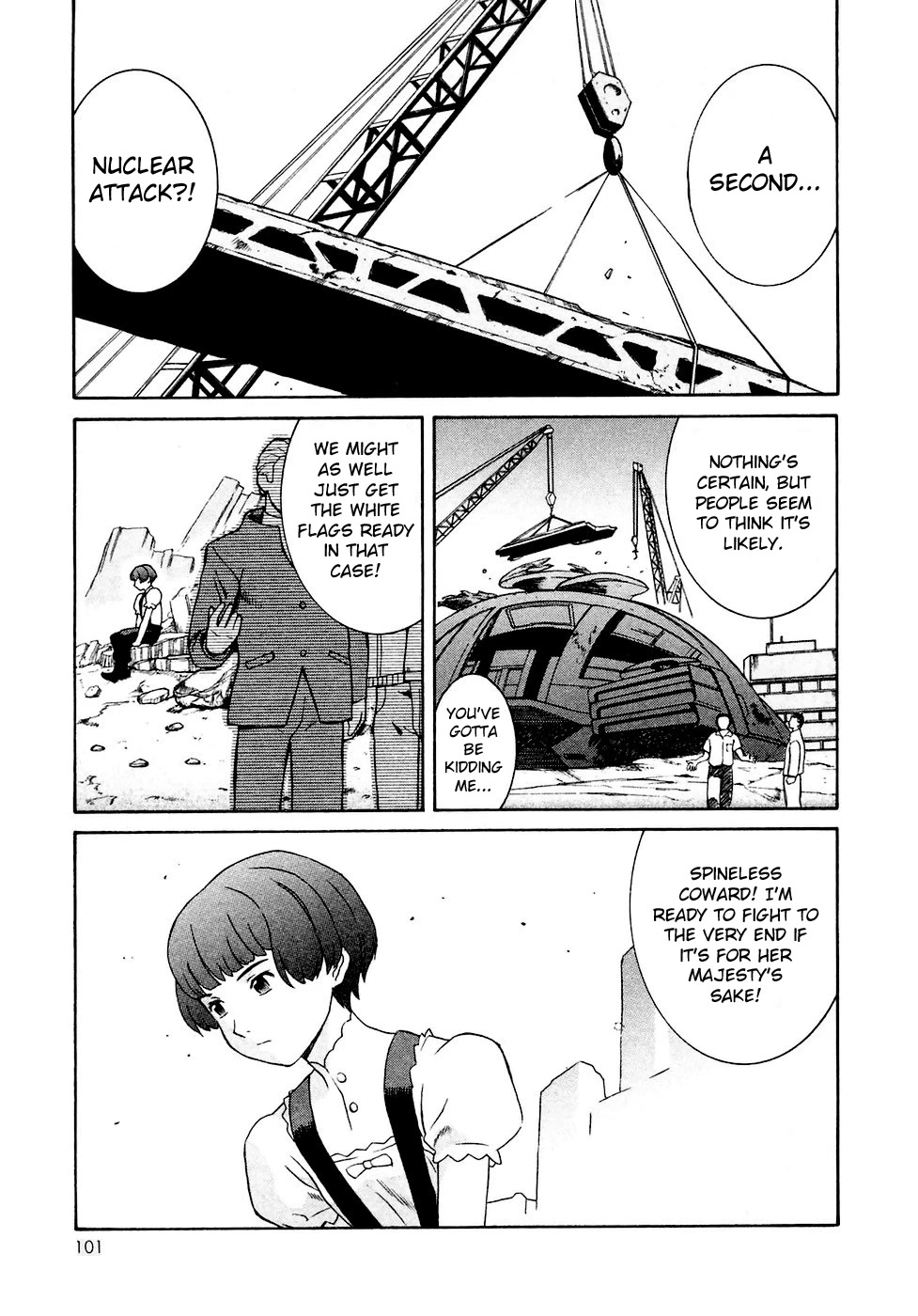 Turn A Gundam Chapter 27 page 5 - Chapter 27: The Choice to Pursue