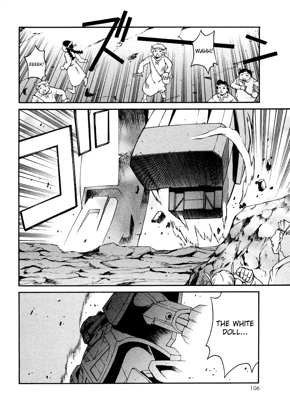 Turn A Gundam Chapter 3 page 13 - Chapter 3: The White Doll