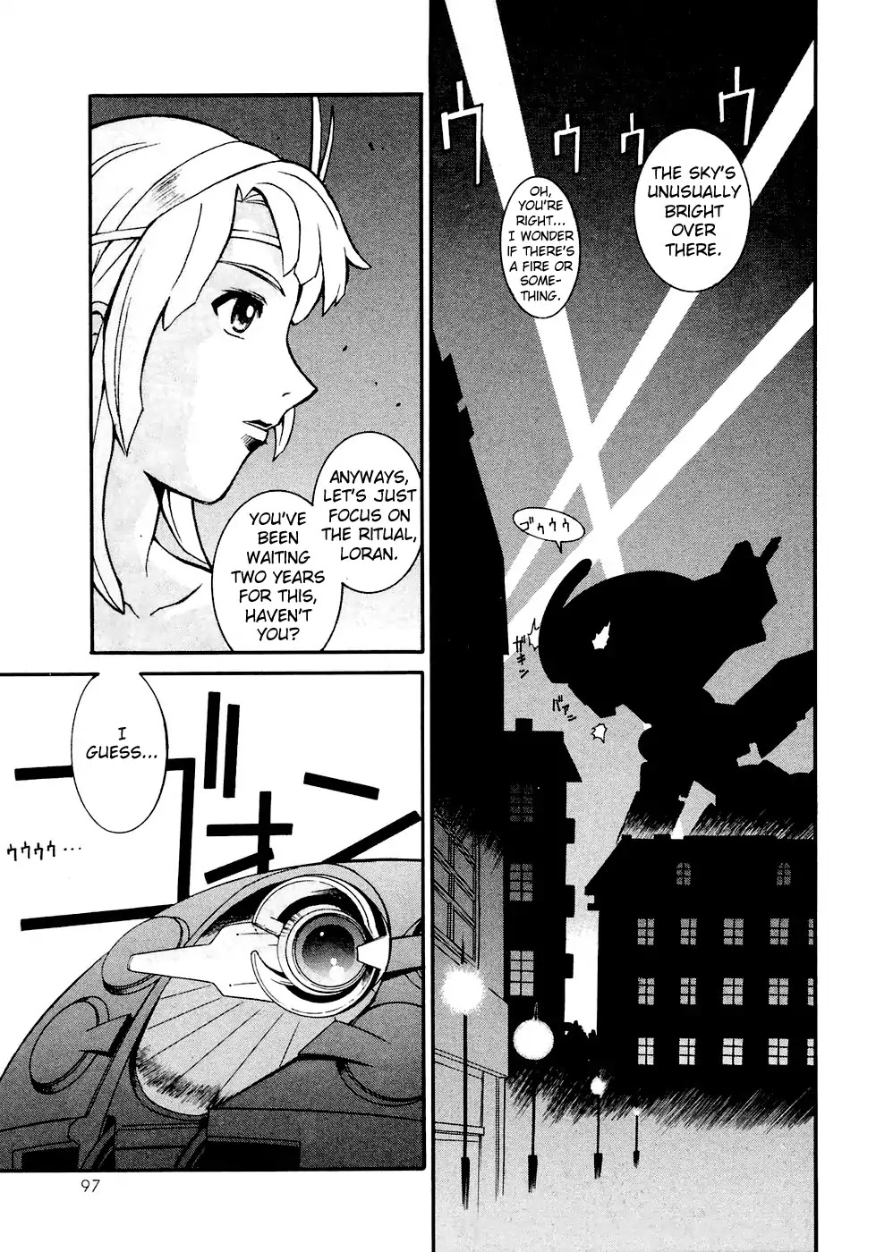 Turn A Gundam Chapter 3 page 4 - Chapter 3: The White Doll