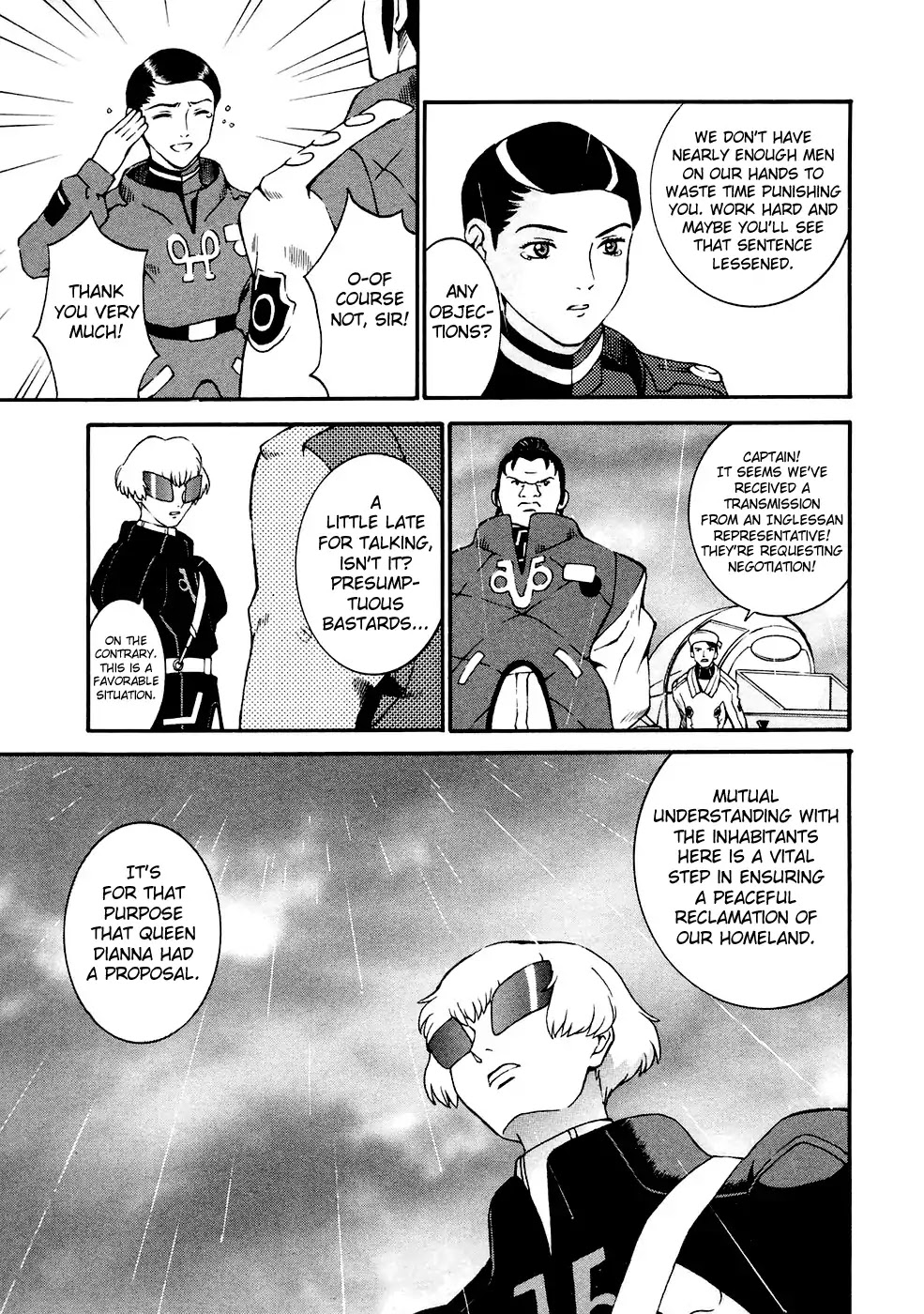 Turn A Gundam Chapter 4 page 13 - Chapter 4: Dianna's Descent