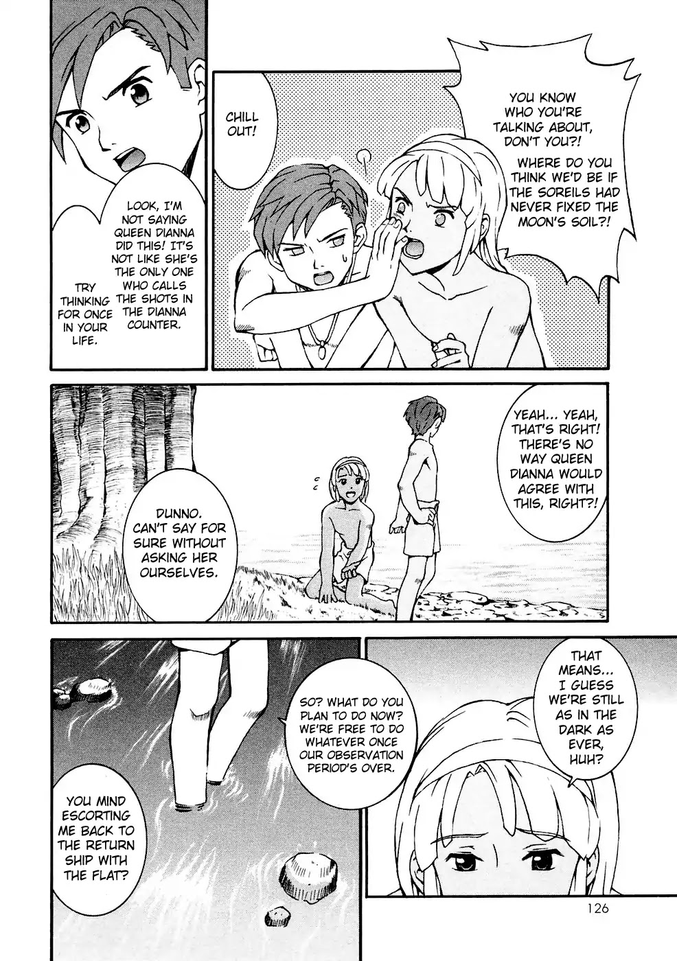 Turn A Gundam Chapter 4 page 4 - Chapter 4: Dianna's Descent