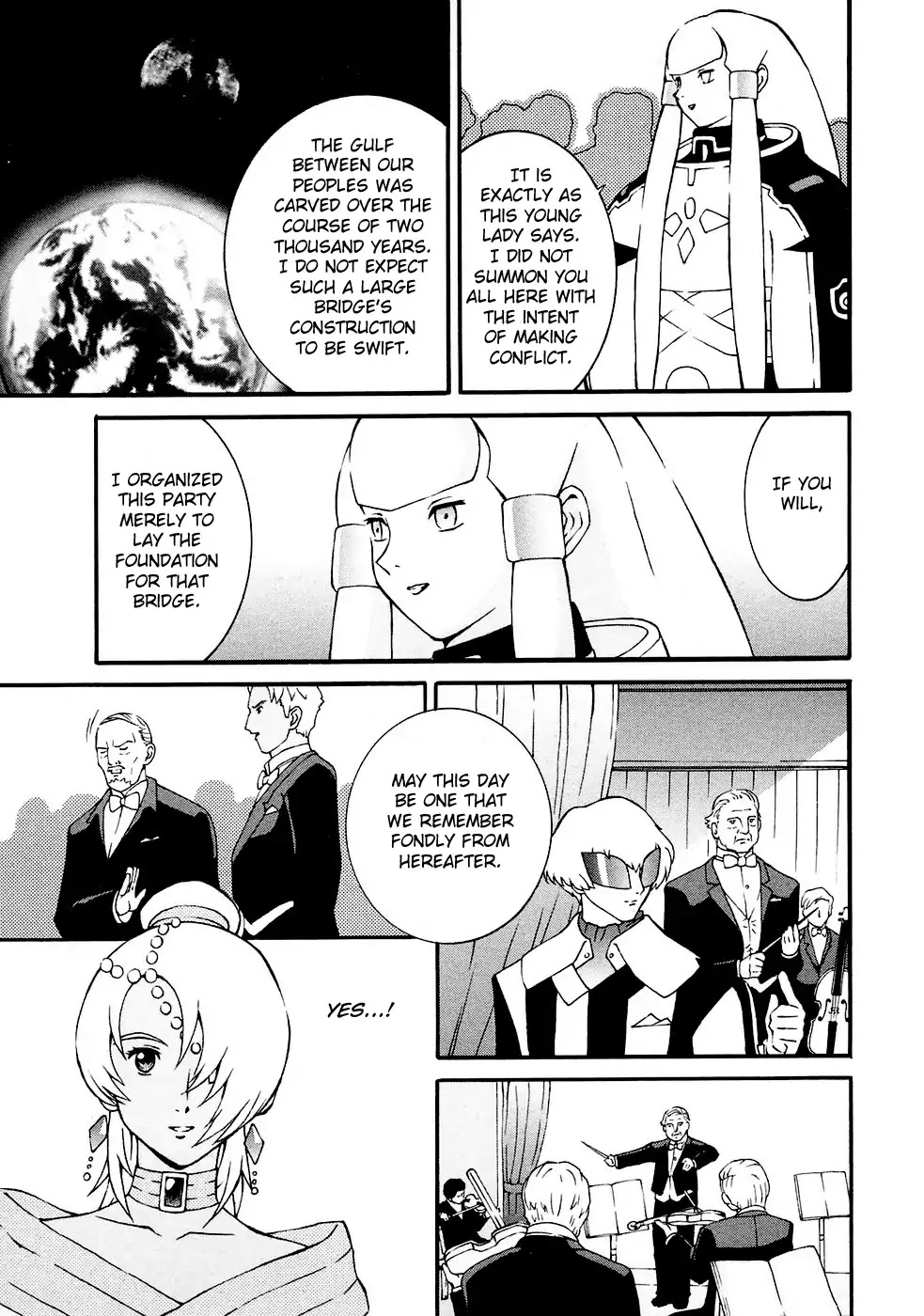 Turn A Gundam Chapter 5 page 13 - Chapter 5: Each Individual’s Intents