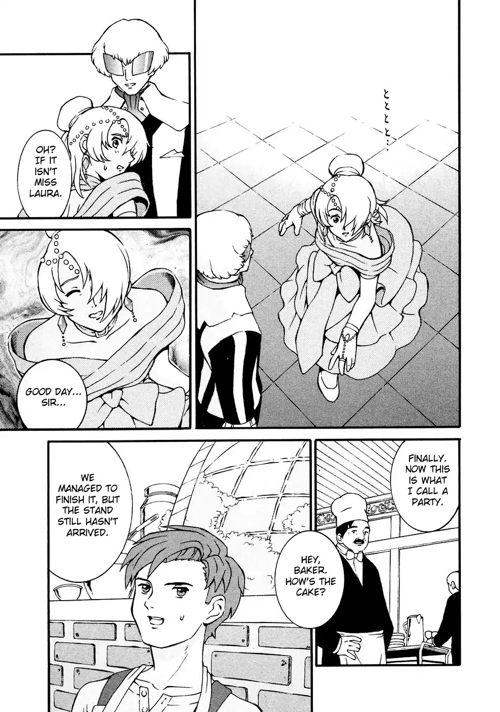Turn A Gundam Chapter 5 page 15 - Chapter 5: Each Individual’s Intents