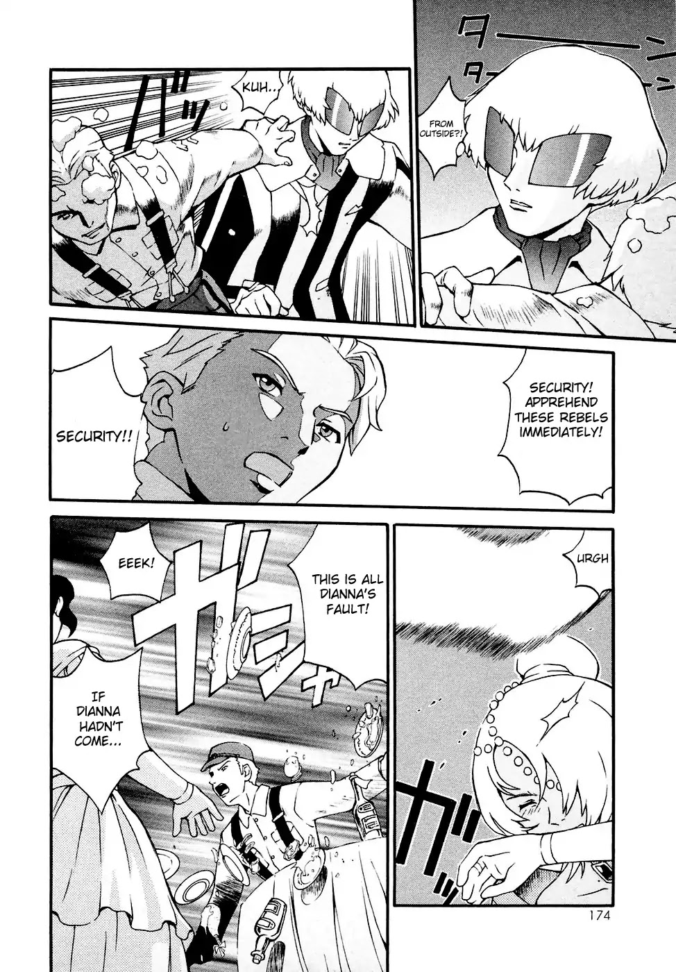 Turn A Gundam Chapter 5 page 22 - Chapter 5: Each Individual’s Intents
