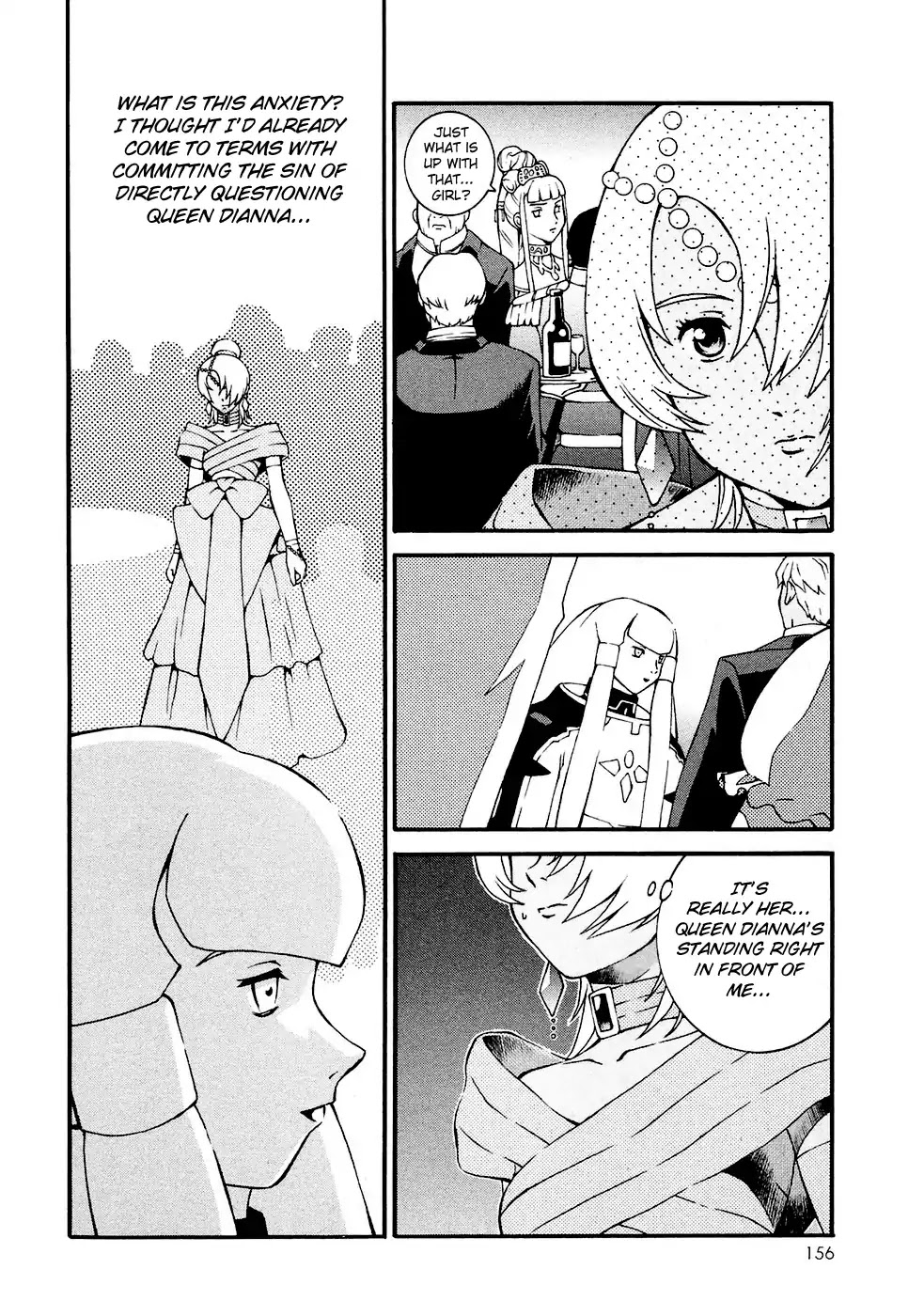 Turn A Gundam Chapter 5 page 4 - Chapter 5: Each Individual’s Intents