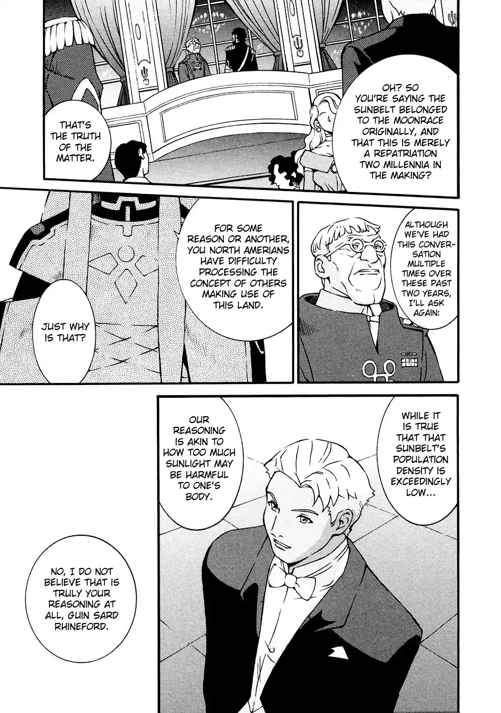 Turn A Gundam Chapter 5 page 5 - Chapter 5: Each Individual’s Intents
