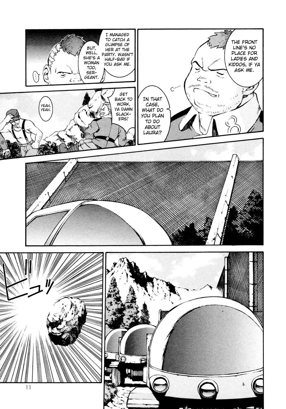 Turn A Gundam Chapter 6 page 12 - Chapter 6: disaster arrives