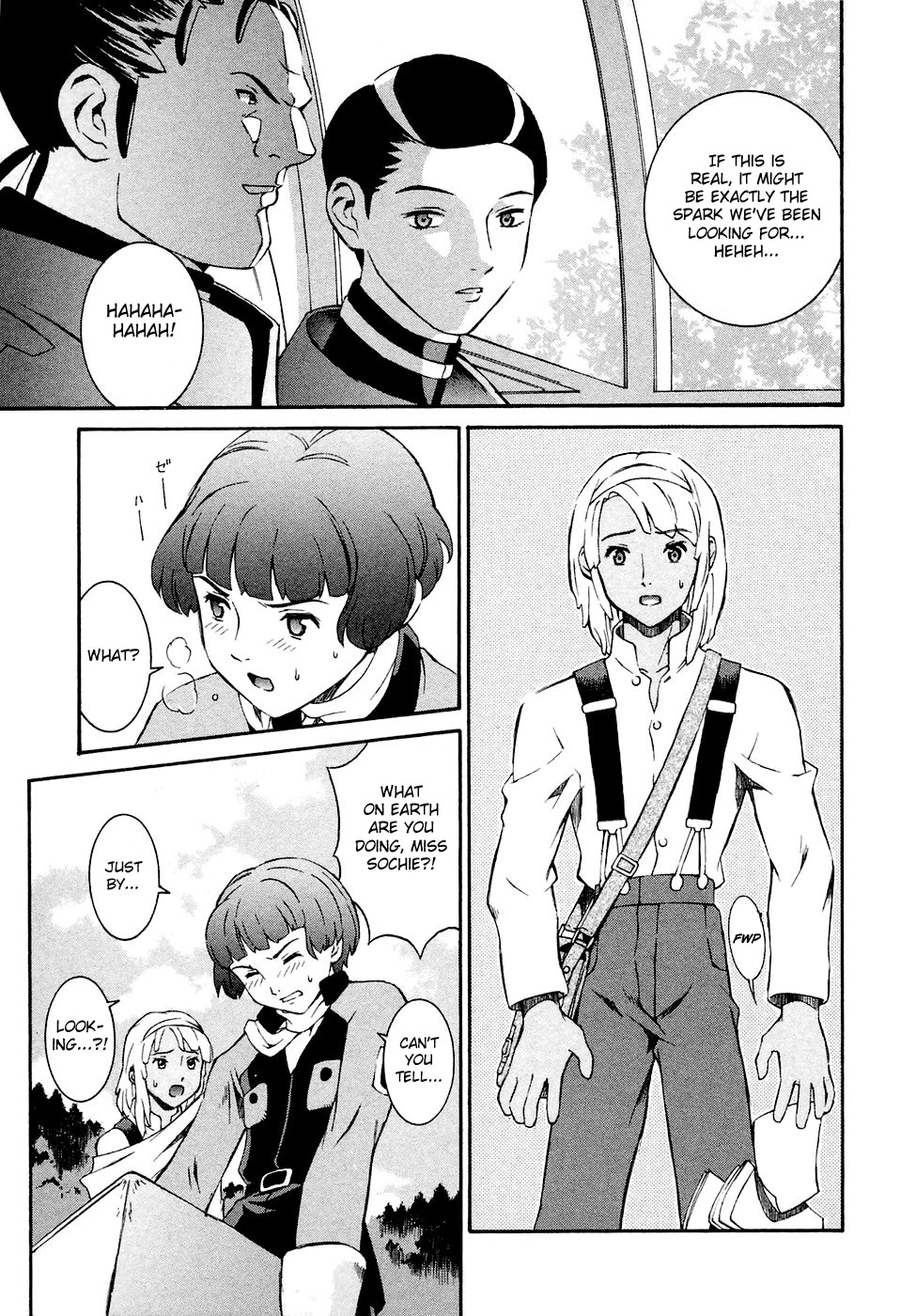 Turn A Gundam Chapter 6 page 14 - Chapter 6: disaster arrives