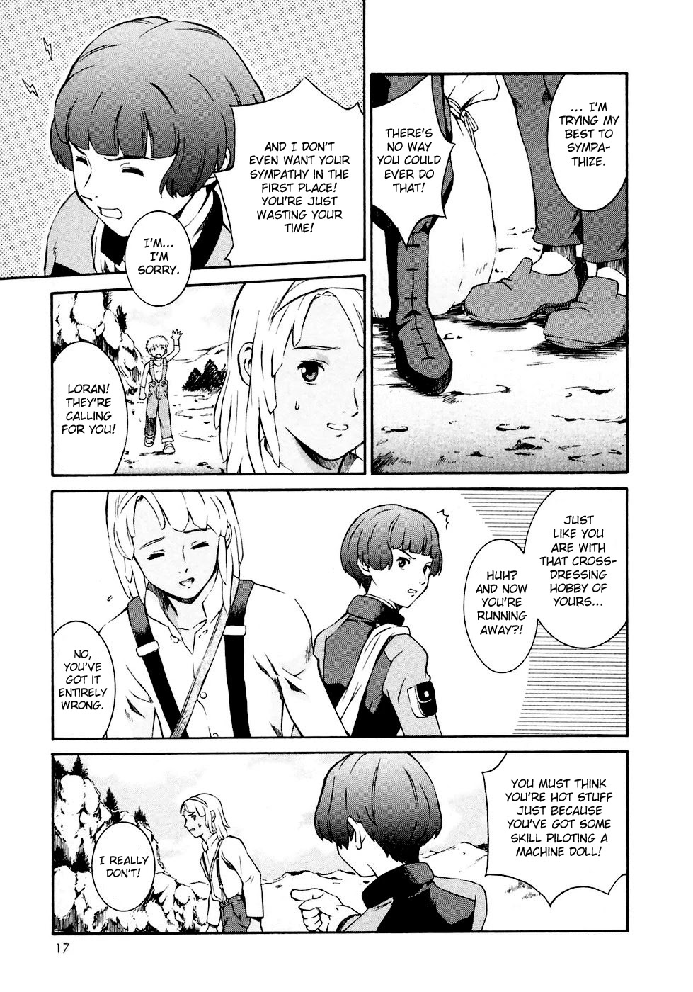 Turn A Gundam Chapter 6 page 18 - Chapter 6: disaster arrives