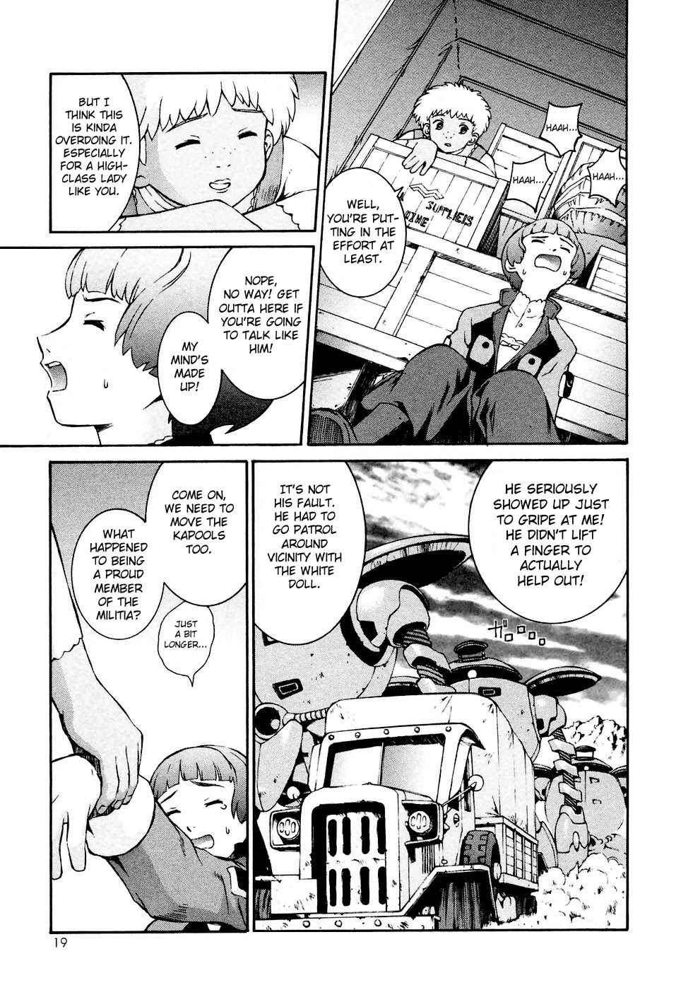 Turn A Gundam Chapter 6 page 20 - Chapter 6: disaster arrives