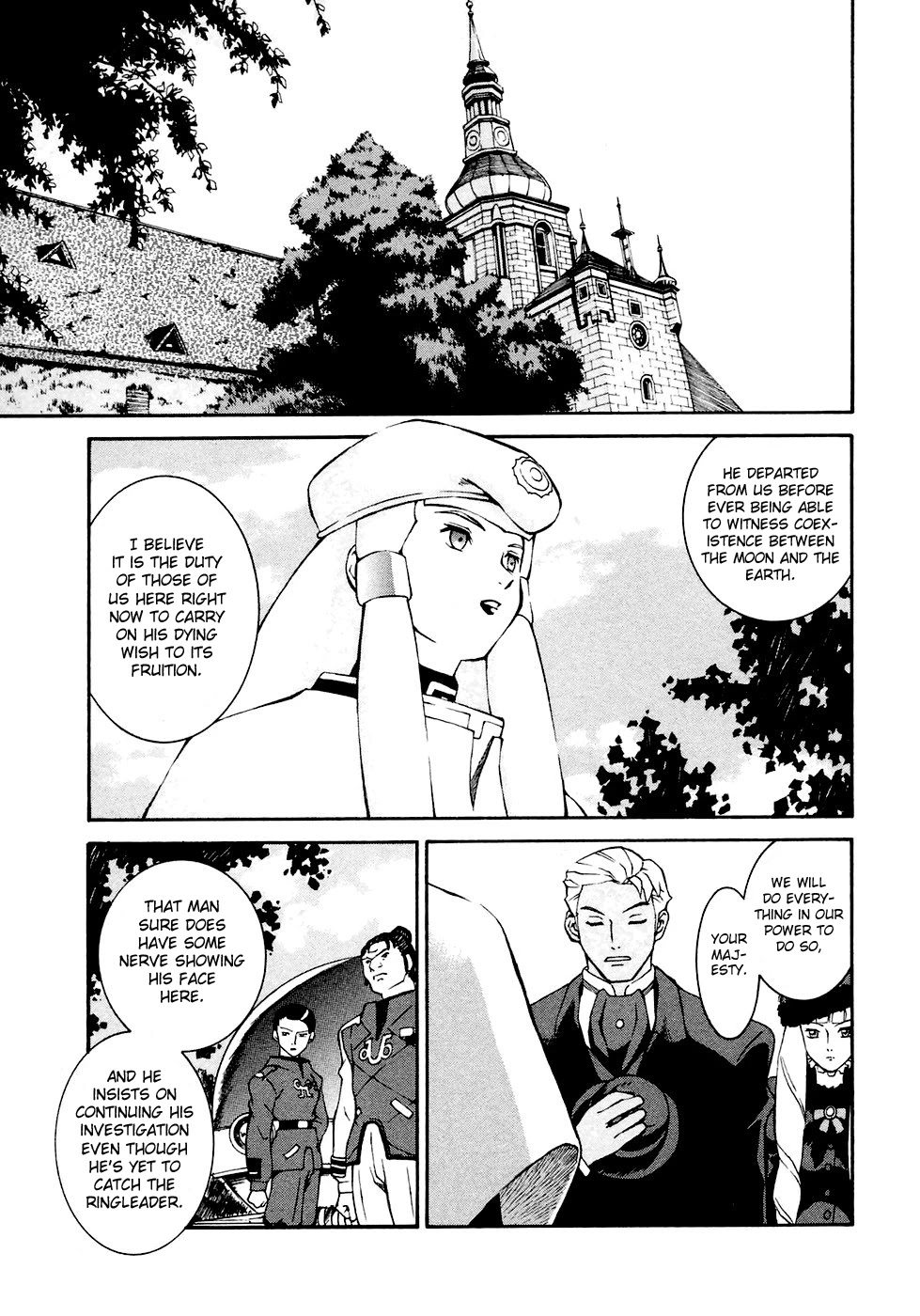 Turn A Gundam Chapter 6 page 6 - Chapter 6: disaster arrives
