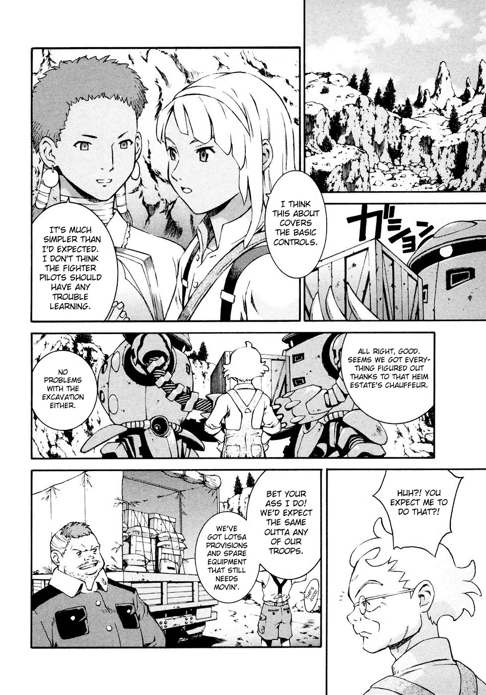 Turn A Gundam Chapter 6 page 9 - Chapter 6: disaster arrives
