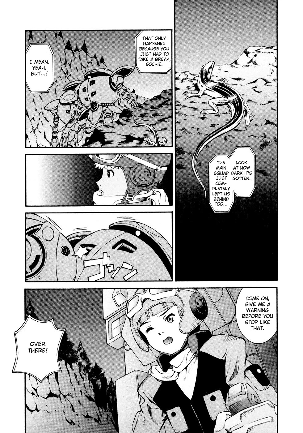 Turn A Gundam Chapter 7 page 1 - Chapter 7: Corin Called It A Gundam