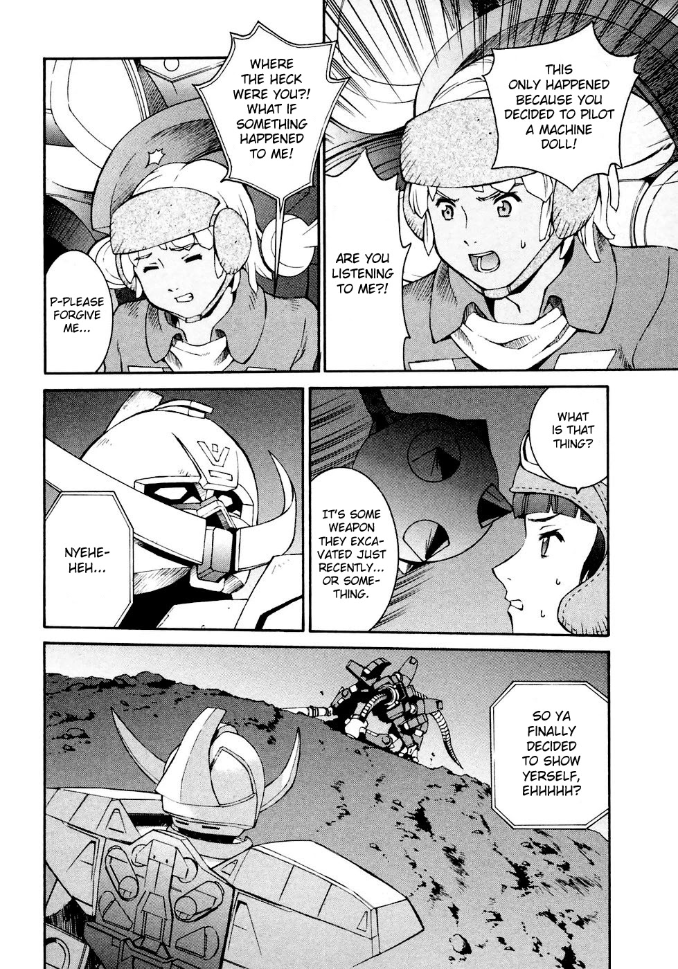 Turn A Gundam Chapter 7 page 16 - Chapter 7: Corin Called It A Gundam
